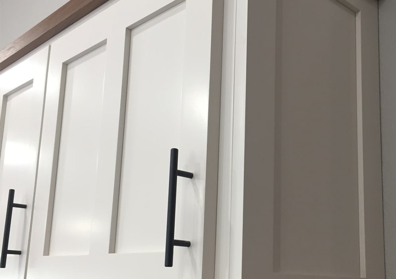 custom white pantry cabinets