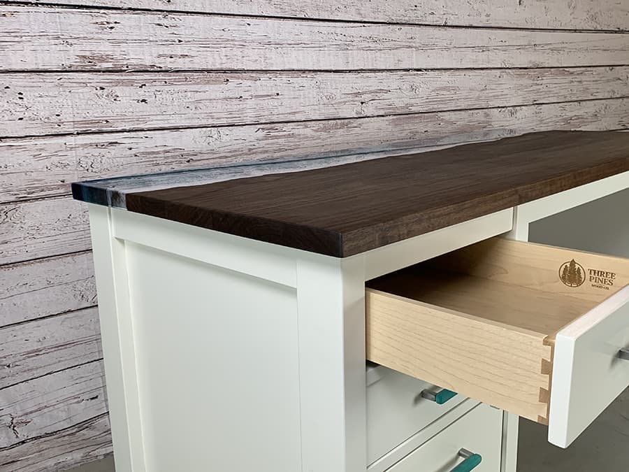 custom farmhouse desk ramona