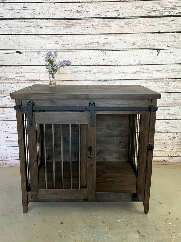 custom furniture dog kennel