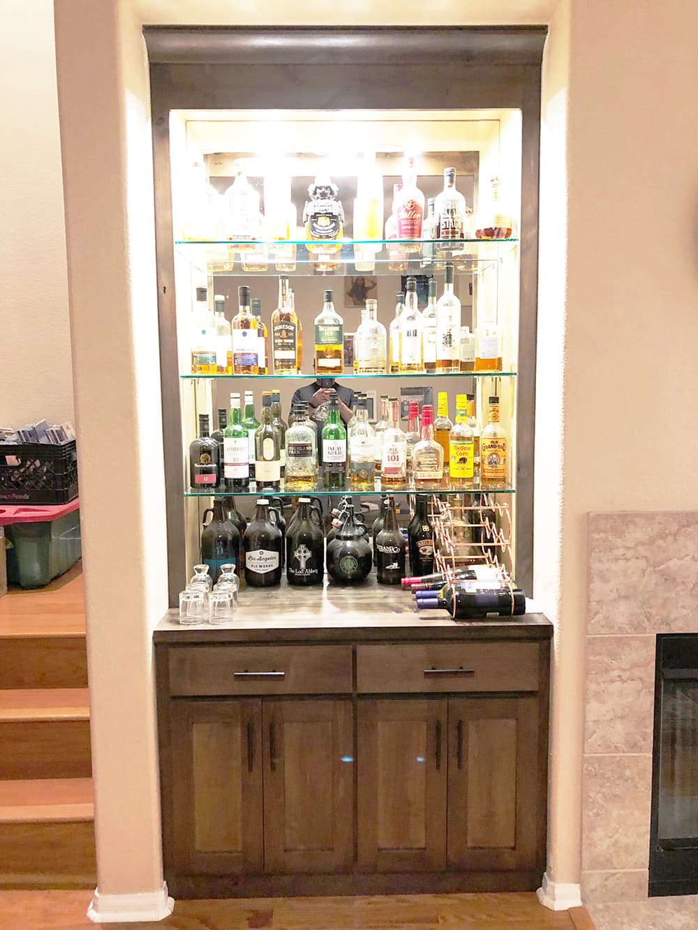 Custom Drink Cabinets, Coffee Bars, and Whiskey Bars for San Diego Homes