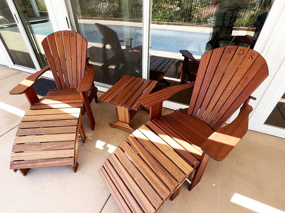 custom Adirondack chairs San Diego